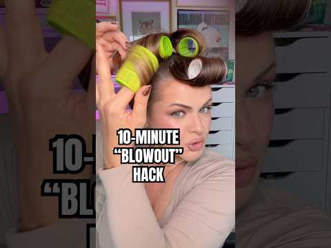 If you’re in a rush but want a blowout look…TRY THIS!🫶🏼✨#hair #blowout