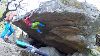 Video thumbnail of Profondo Rosso, 7a. Cimaganda