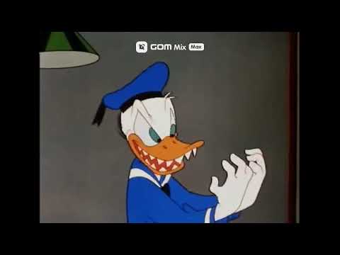 Malik's Reaction to Donald Duck's Scary Face