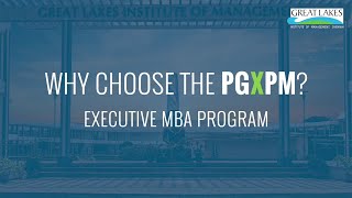 Why choose the Great Lakes PGXPM Executive MBA Program | Great Lakes Institute of Management Chennai
