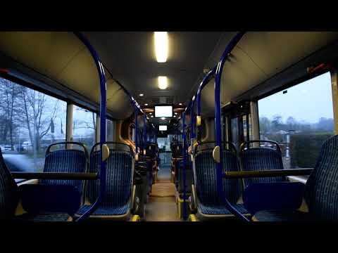 Berlin: Mitfahrt im OVG Wagen 126 (MAN Lions City G) auf der Linie 136 + neue Corona Maskenansage