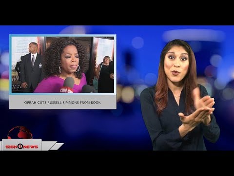 Oprah cuts Russell Simmons from book (ASL - 2.1.18)