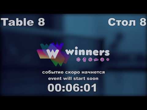 Kurtenko Andrei - Troian Andrei.WINners CUP Table Tennis 8 05.01.2021 14:45