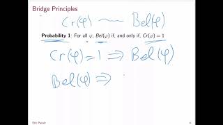 Week 14, lecture 2 - Full and Partial Belief