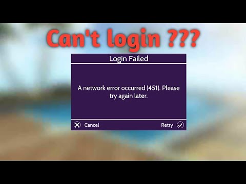 Login problem error 451 - Avakin Life