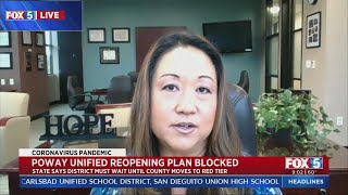 Poway Unified Reopening Plan Blocked