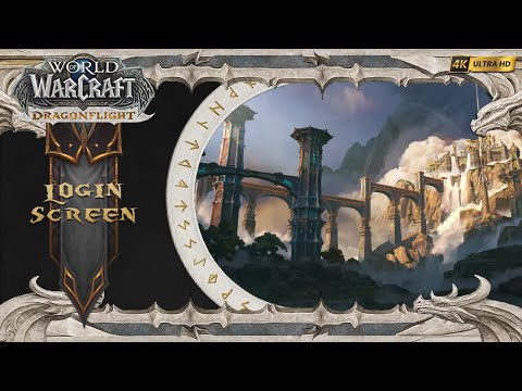 Login Screen | World of Warcraft: Dragonflight 4K