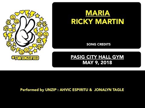 MARIA - RICKY MARTIN -  Twiinzified