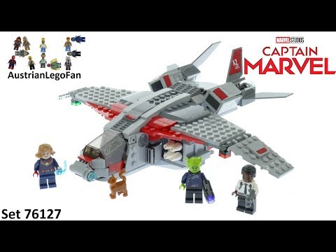 Vidéo LEGO Marvel 76127 : Captain Marvel et l'attaque du Skrull