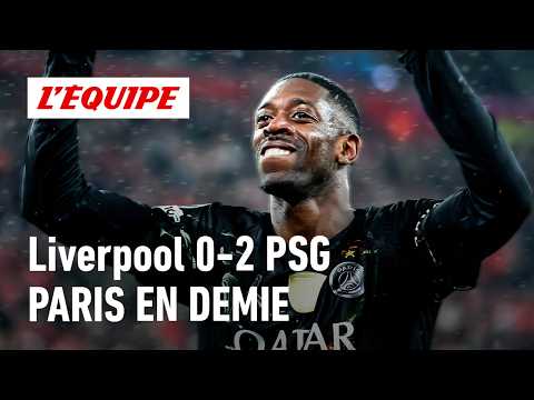 Liverpool 0-2 PSG : Paris MAÎTRISE Liverpool et rejoint les 1/2, le débrief du match