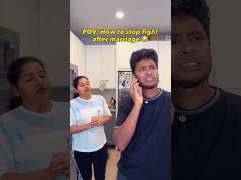 Marriage tips 🤣🤣 #comedyshorts #couplecomedy #funnyshorts #husbandwifecomdey #relatable