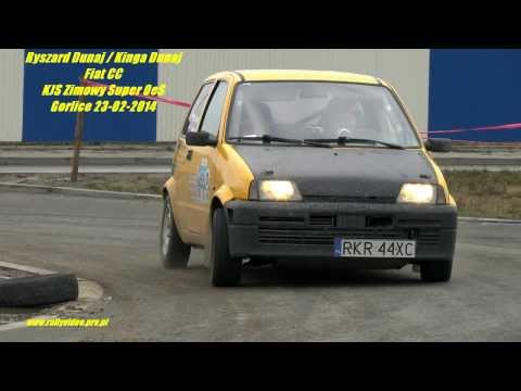 Ryszard Dunaj / Kinga Dunaj - Fiat CC - KJS Zimowy Super OeS Gorlice 23-02-2014