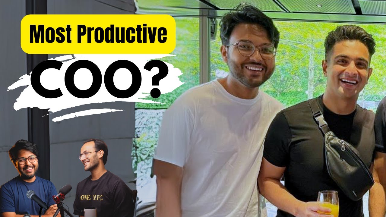 Learn Productivity From @BeerBiceps COO Nachiket Nisal