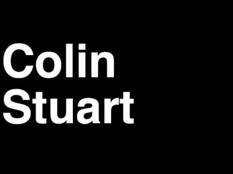 How to Pronounce Colin Stuart Buffalo Sabres NHL Hockey Player Runforthecube