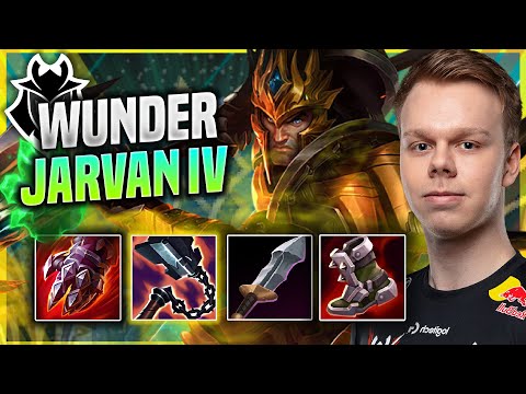 WUNDER CHILLING WITH JARVAN IV TOP! - G2 Wuder Plays Jarvan IV vs Trundle! | Patch 11.17