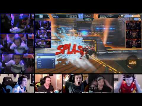 RLCS Season 8 final goal reactions