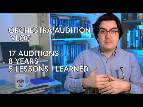 I won a job in a professional orchestra, and here's what I learned about auditions.