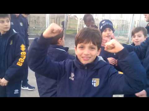 Pulcini 2008, Under 11 / Test Match: Livorno-Parma 4-2  - I Pulcini con Mister Gabetta (U 17)