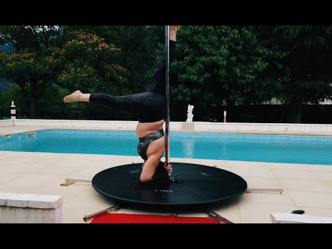 7 mois de pole dance Christelle