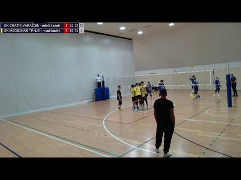 5.4.2025. PH MLAĐI KADETI, ČETVRTFINALE, OK CRATIS VARAŽDIN – OK MEDICINAR TRNJE