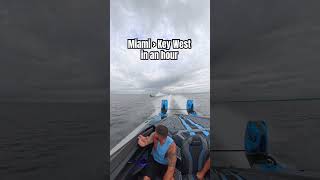 This is what it’s like doing 120 MPH + in an MTI Catamaran with 1,000 horsepower!