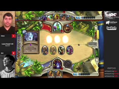 WellPlayed Cup Hearthstone: SjoW vs Kitkatz (28.06.2014)