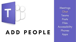 Microsoft Teams Chat   Add People to Chat