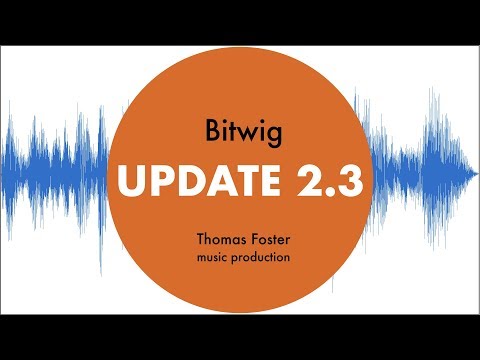 Bitwig 2.3 auf deutsch - Phase 4, Time Signature, stretching, Voice Stacking, Instrument Selector