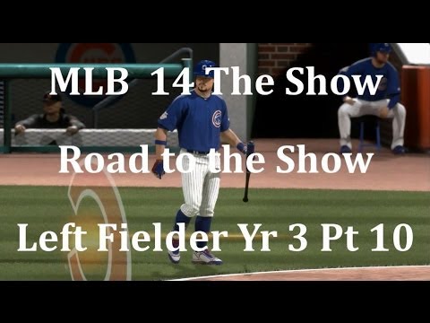 MLB 14 The Show (PS4) Road to the Show Left Fielder Yr 3 - Pt 10