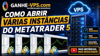 COMO ABRIR VÁRIOS META TRADER 5 NA MESMA VPS / SERVIDOR