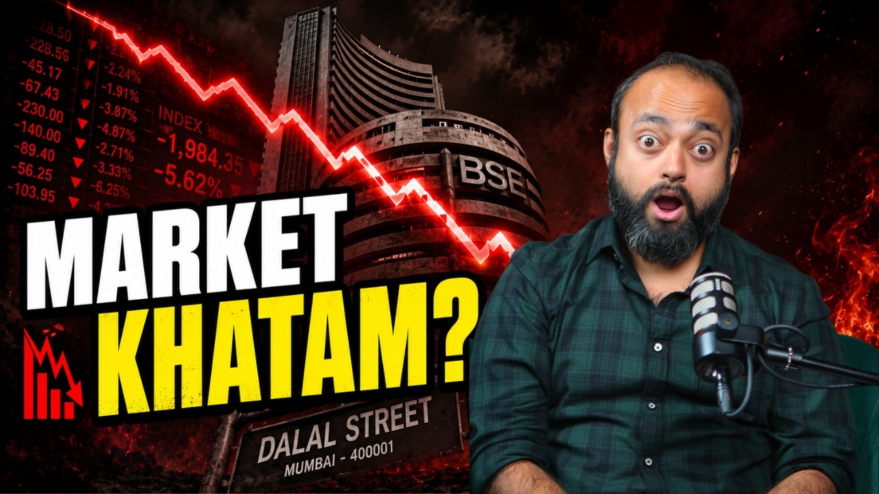 Market Crash Kyun Hua? 📉 The Real Reason Revealed!