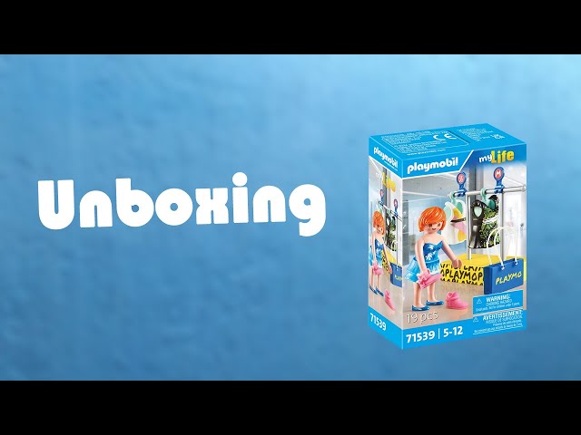 Vídeo relacionado con PLAYMOBIL MyLife Boutique de Moda | 2 Figuras con maniquí y mostrador de Venta | Fomenta la Creatividad | Juguete Infantil para niños a Partir de 4 años | 72081