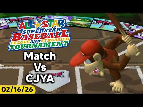 Mario Baseball League Match #3 on my NEW Home Turf!