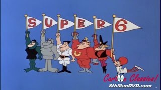 THE SUPER 6 CARTOON SERIES: Episode 01 (1966) (Rem