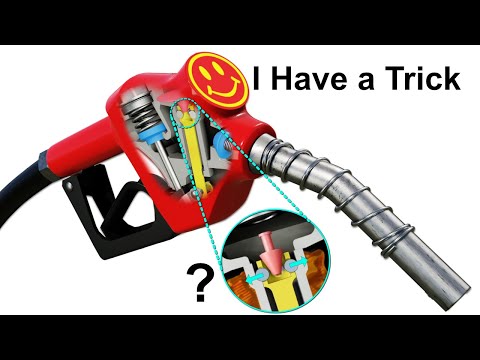 How does a Gas Nozzle KNOW when to shut off?