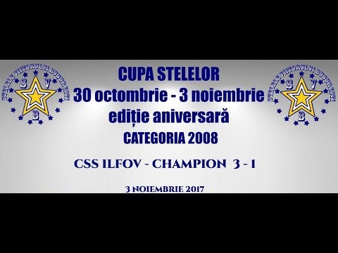 CSS ILFOV  -  CHAMPION    3 - 1