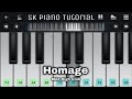 Homage - Piano Tutorial | Mild High Club | Perfect Piano