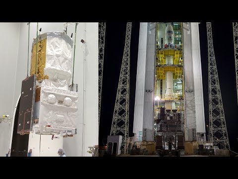 Vega ready to launch the Aeolus satellite