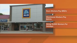 Aldi raises starting pay for workers