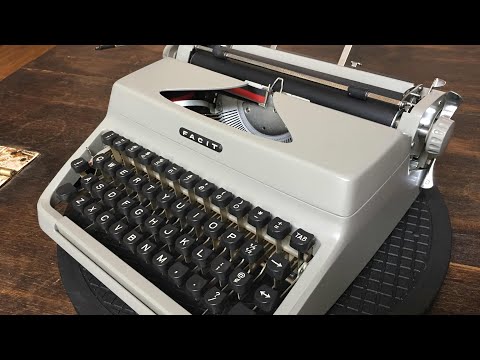 TypewriterMinutes - Typewriter Review: 1963 Facit TP1