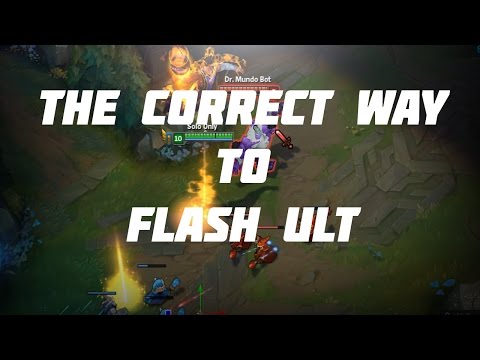 Darius The Correct Way To Flash Ult (Darius Guide)