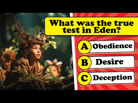 The Fall of Man Bible Quiz with answers! 🍎🌿 Test Your Knowledge of Adam & Eve’s Story | Quiz Rad