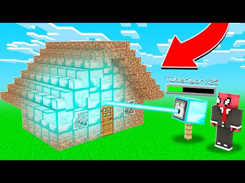 ELMASA DÖNÜŞTÜREN LAZER ⚡ - Minecraft