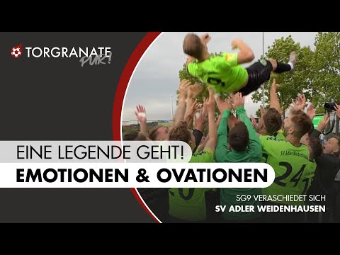 Tears, emotions & standing ovations | Adler legend Sören Gonnermann with his last home game