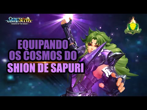 SHION DE SAPURI e o MELHOR set de COSMOS para ele - Saint Seiya Awakening