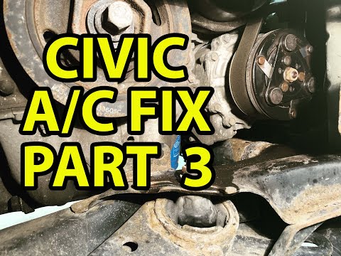 Civic Common A/C Fix - PART 3 of 3 - More Information - 8th Gen