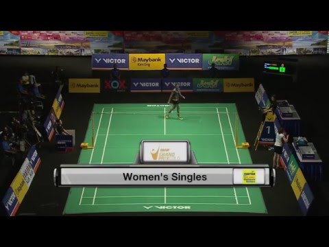 Victor Far East Malaysia Masters 2016 | Badminton F M2-WS | P.V Sindhu vs Kirsty Gilmour