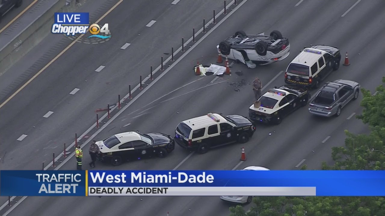 All Southbound Lanes On Palmetto Expressway Shut Down After Deadly Accident