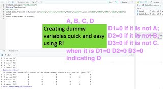 creating dummy variables automatically using R | dummy_cols function|