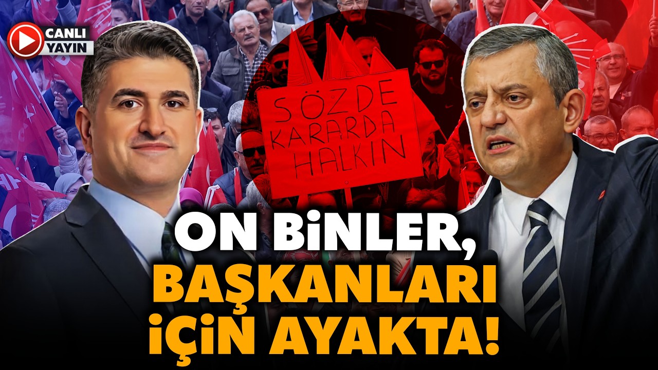 #CANLI | Onursal Adıgüzel ve arkadaşları gözaltında… On binlerce kişi Ataşehir’de bir araya geliyor!